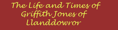 The Life and Times of Griffith Jones of Lladdowror